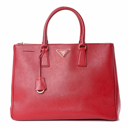 Prada Saffiano Medium Galleria Double Zip Tote Fuoco 1 of 7