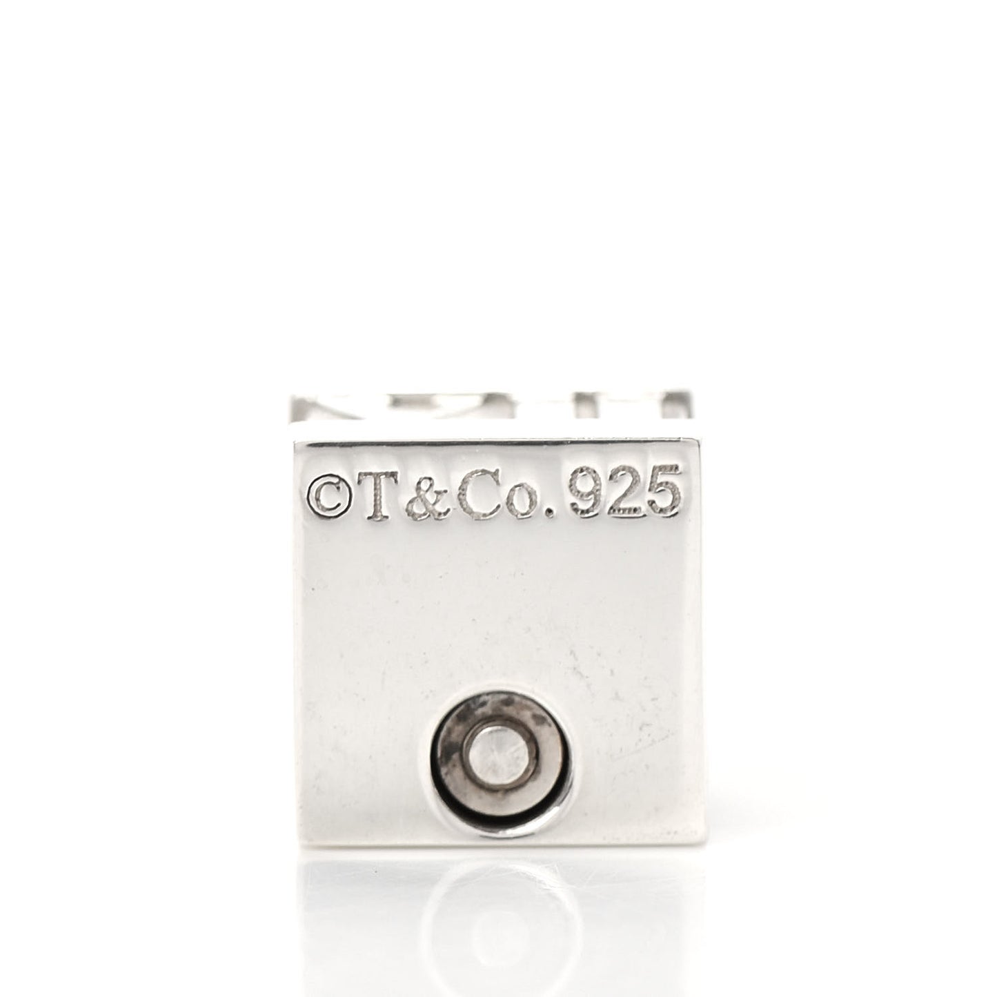 Sterling Silver Atlas Lock Charm