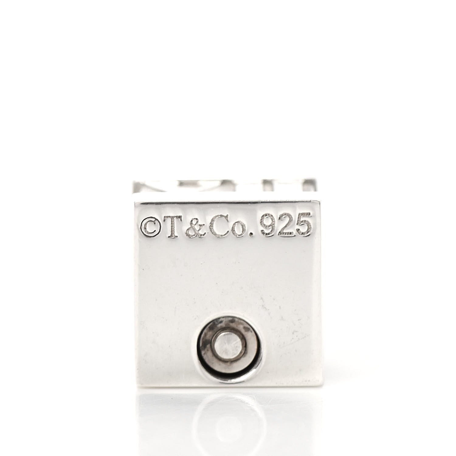 Tiffany Sterling Silver Atlas Lock Charm 3 of 4