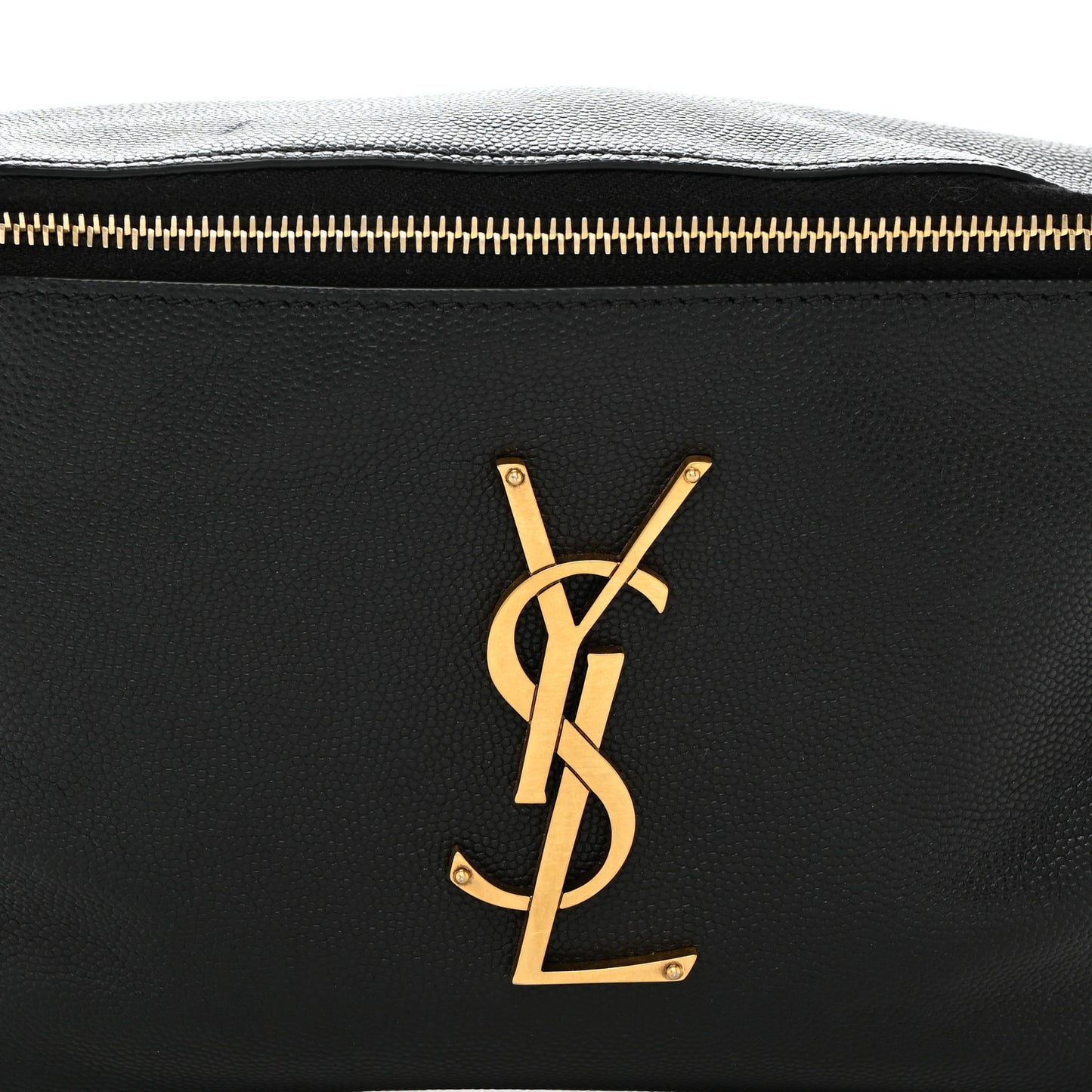Grain De Poudre Monogram Belt Bag Black