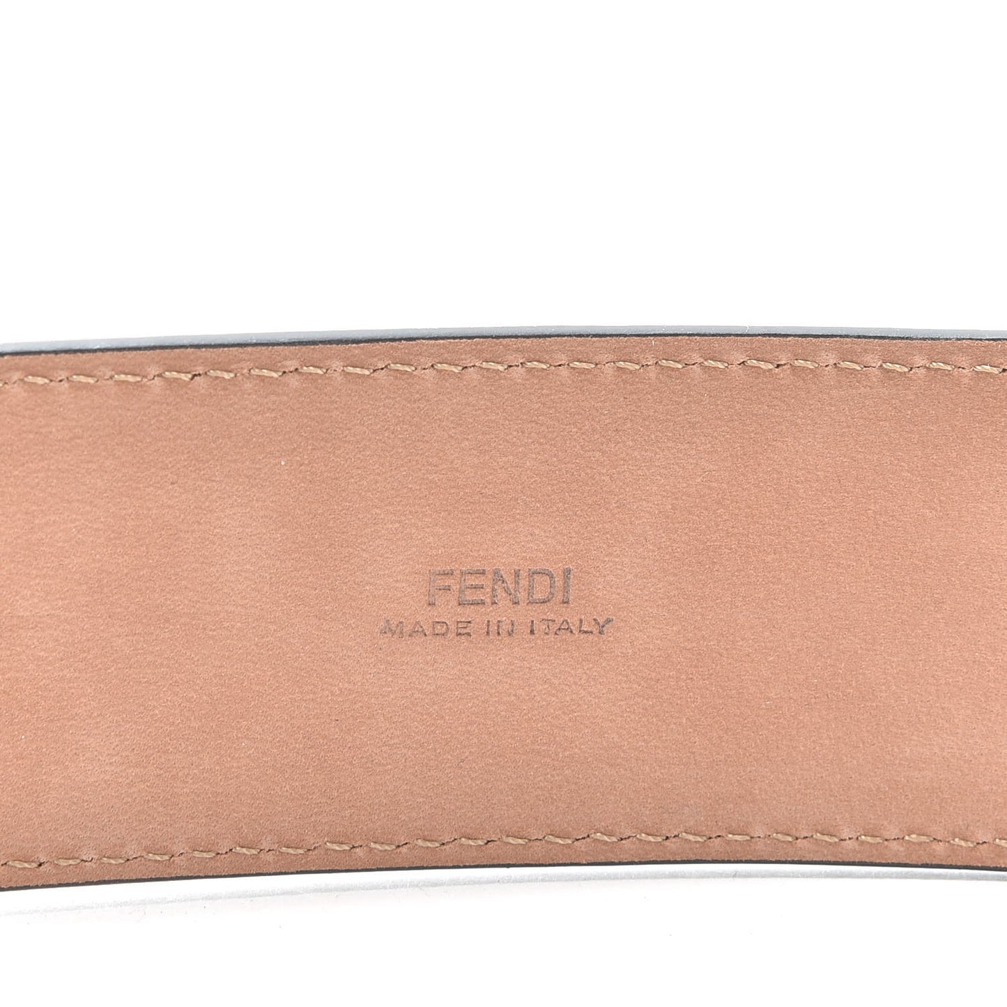 Calfskin F is Fendi FF Flower Belt 90 36 Black