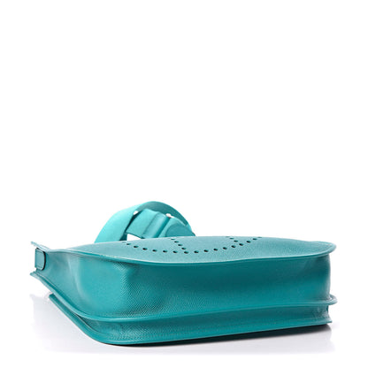 Hermes Epsom Evelyne III PM Bleu Paon 4 of 12