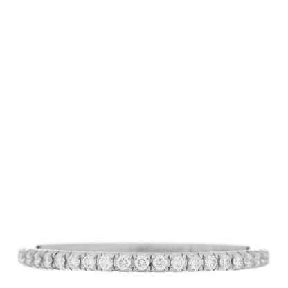 Tiffany Platinum Diamond Metro Full Eternity Band Ring 54 7 1 of 5