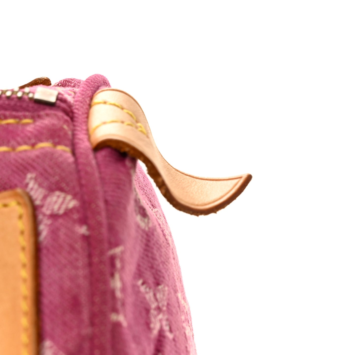 Monogram Denim Neo Speedy Fuchsia