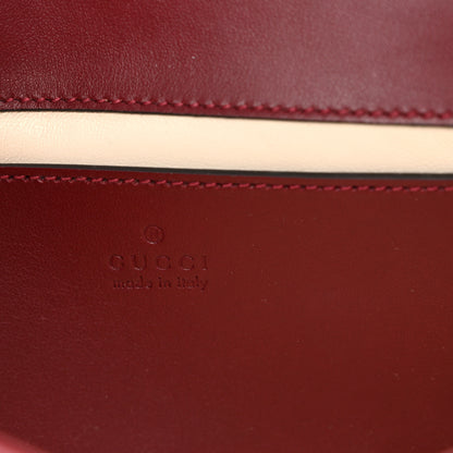 Gucci Calfskin Matelasse Mini GG Marmont Shoulder Bag Rosso Ancora 6 of 11