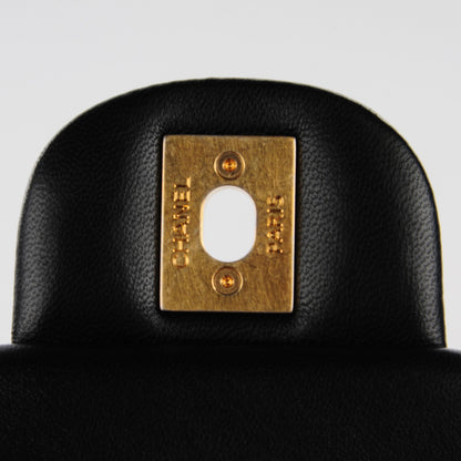 Chanel Lambskin Quilted Extra Mini Beaded Flap Black 8 of 9