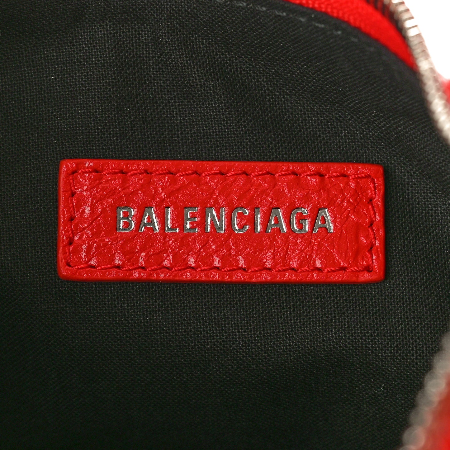 Agneau Arena Le Cagole Shoulder Bag XS Tomato Red