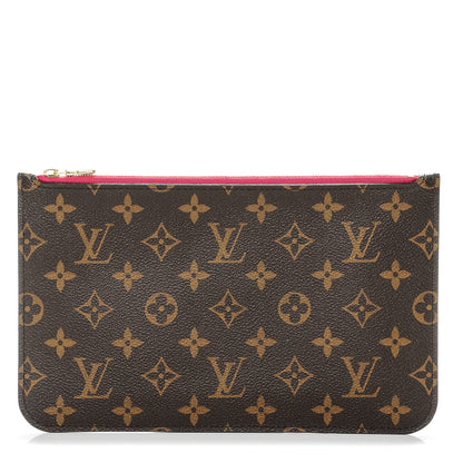 Louis Vuitton Monogram Neverfull MM GM Pochette Pivoine 7 of 7