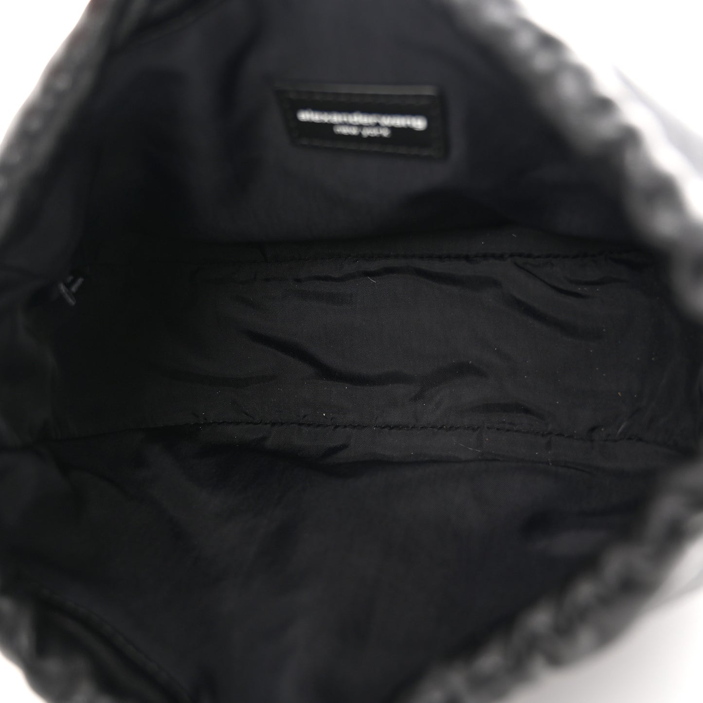 Lambskin Small Cinch Hobo Black