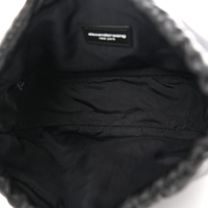 Alexander Wang Lambskin Small Cinch Hobo Black 5 of 10