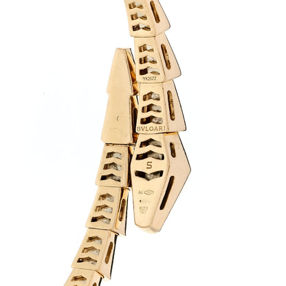 Bulgari 18K Yellow Gold Serpenti Viper Bracelet S 3 of 5