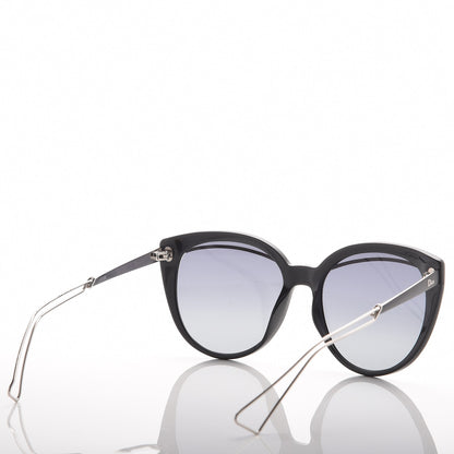 Christian Dior Cat Eye Liner Sunglasses Black Gray 4 of 8