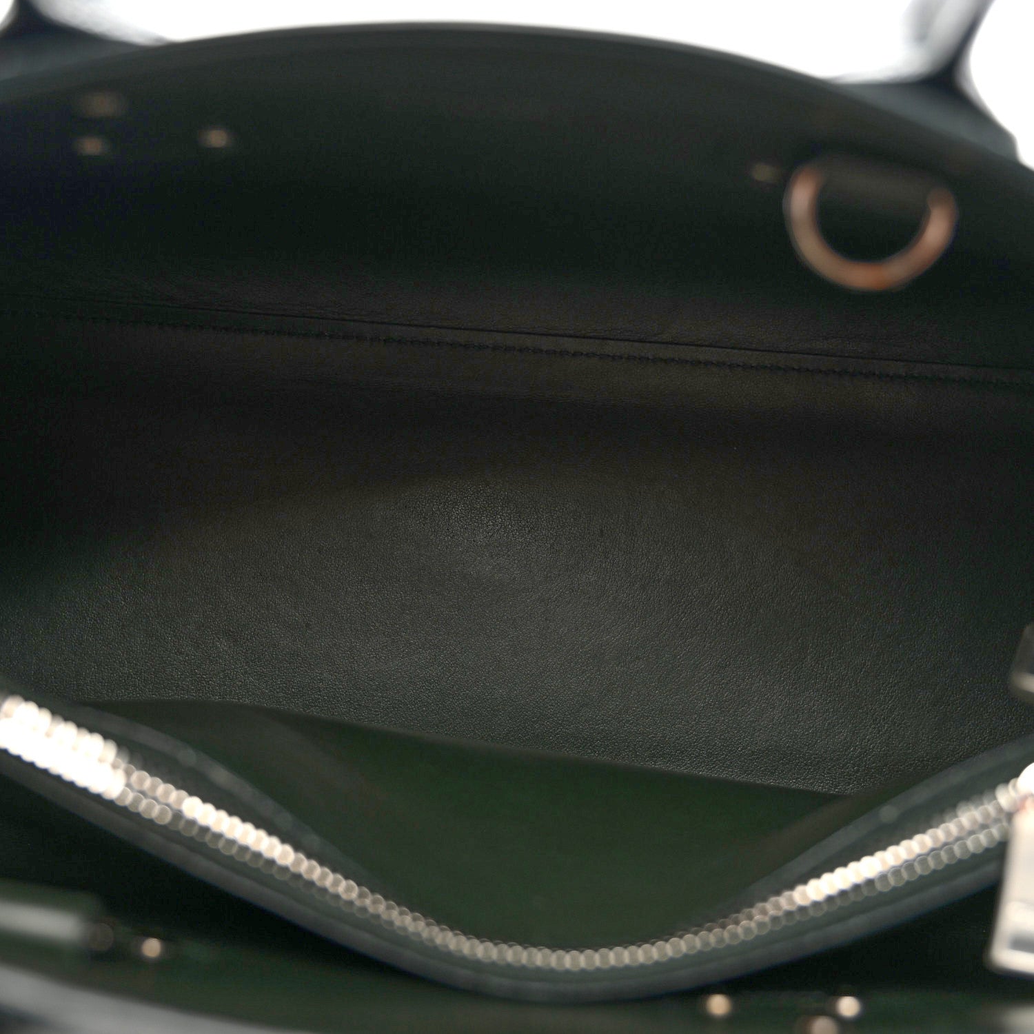Saint Laurent Grained Calfskin Small Sac De Jour Dark Vert 5 of 13