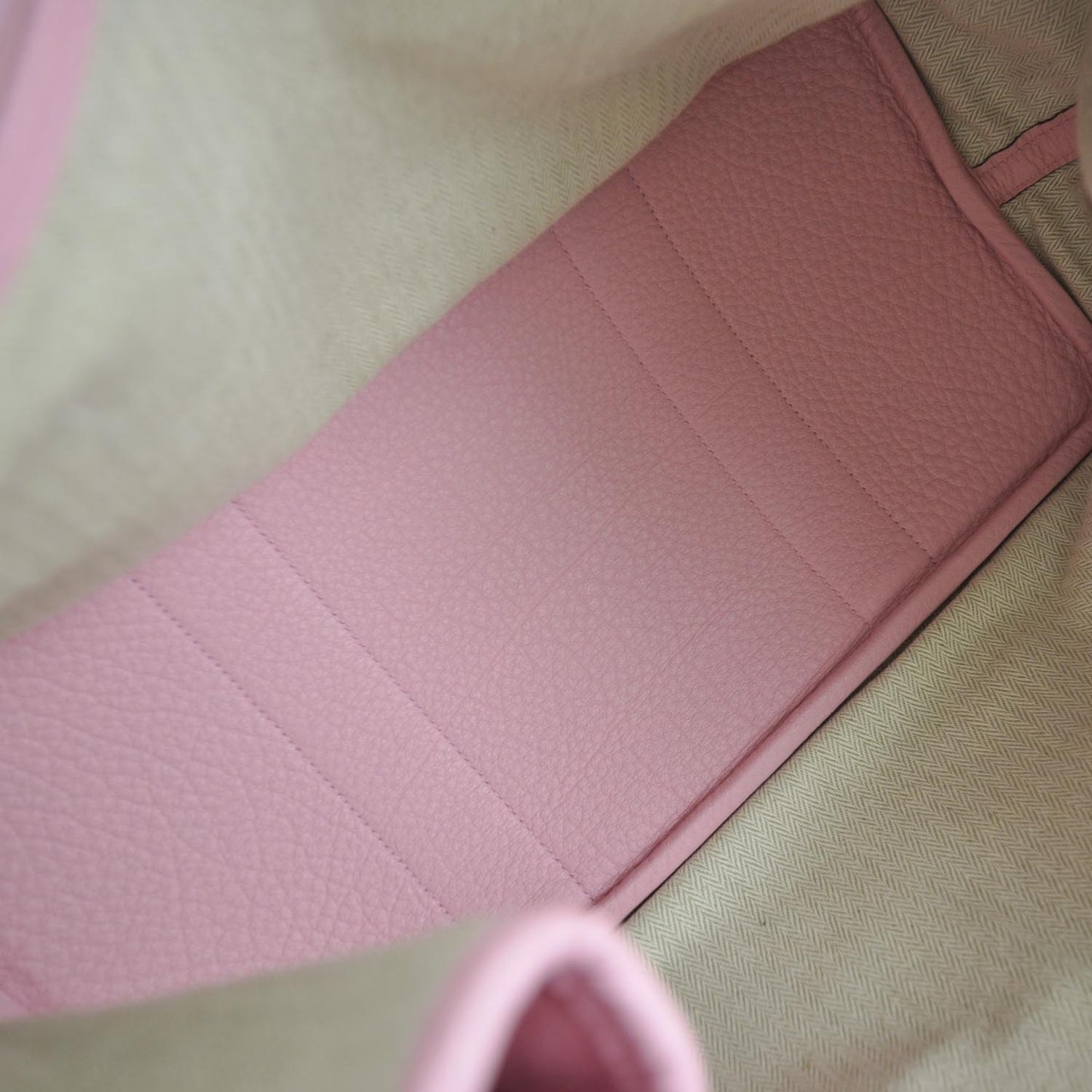 Buffalo Leather Garden Party Tote 36 5P Pink