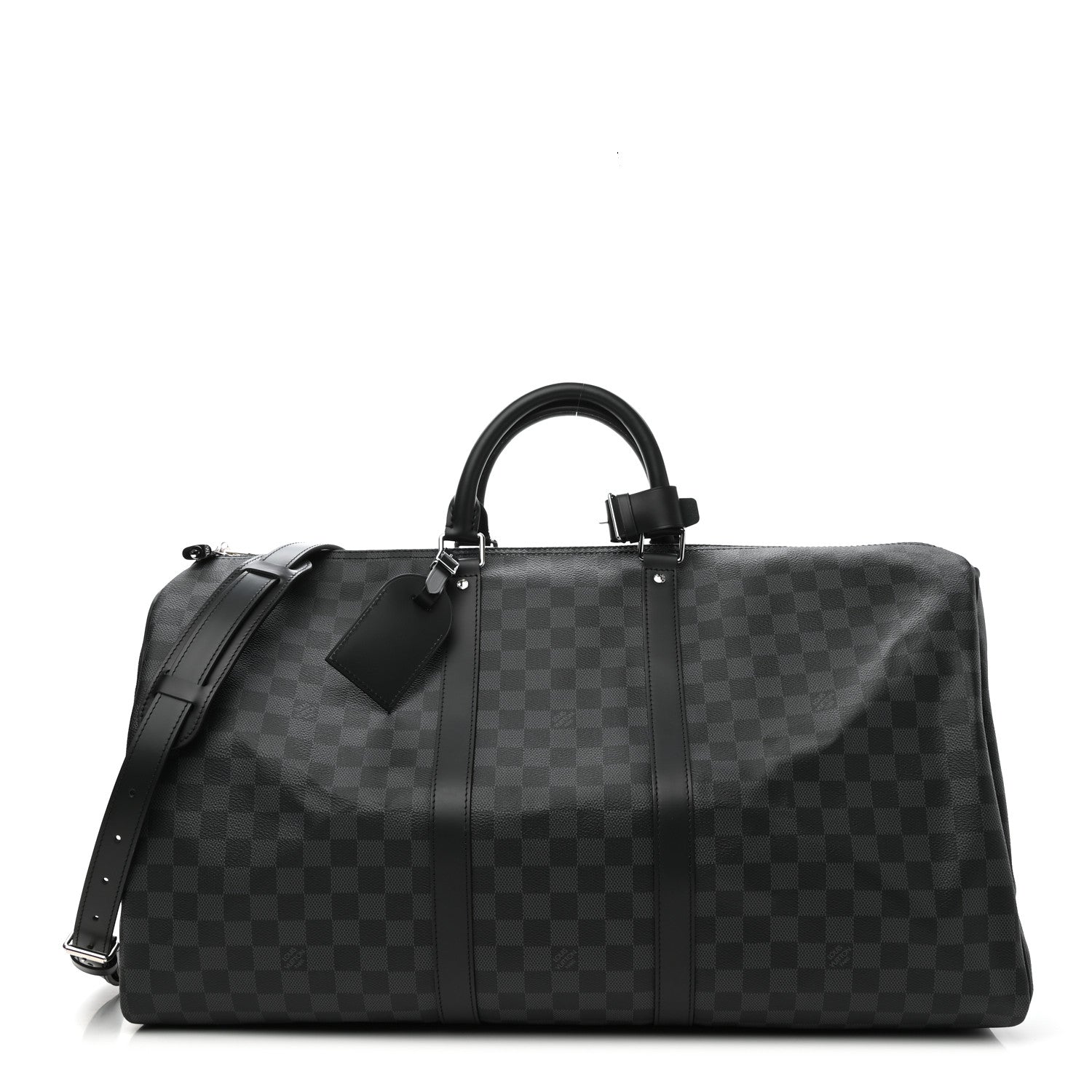 Louis Vuitton Damier Graphite Keepall Bandouliere 55 1 of 7