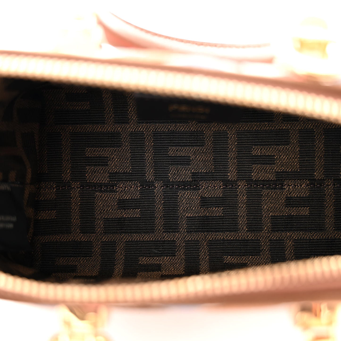Canvas Vitello FF Multicolor Embroidered Mini By The Way Top Handle Boston Bag Multicolor