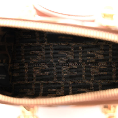 Fendi Canvas Vitello FF Multicolor Embroidered Mini By The Way Top Handle Boston Bag Multicolor 4 of 10