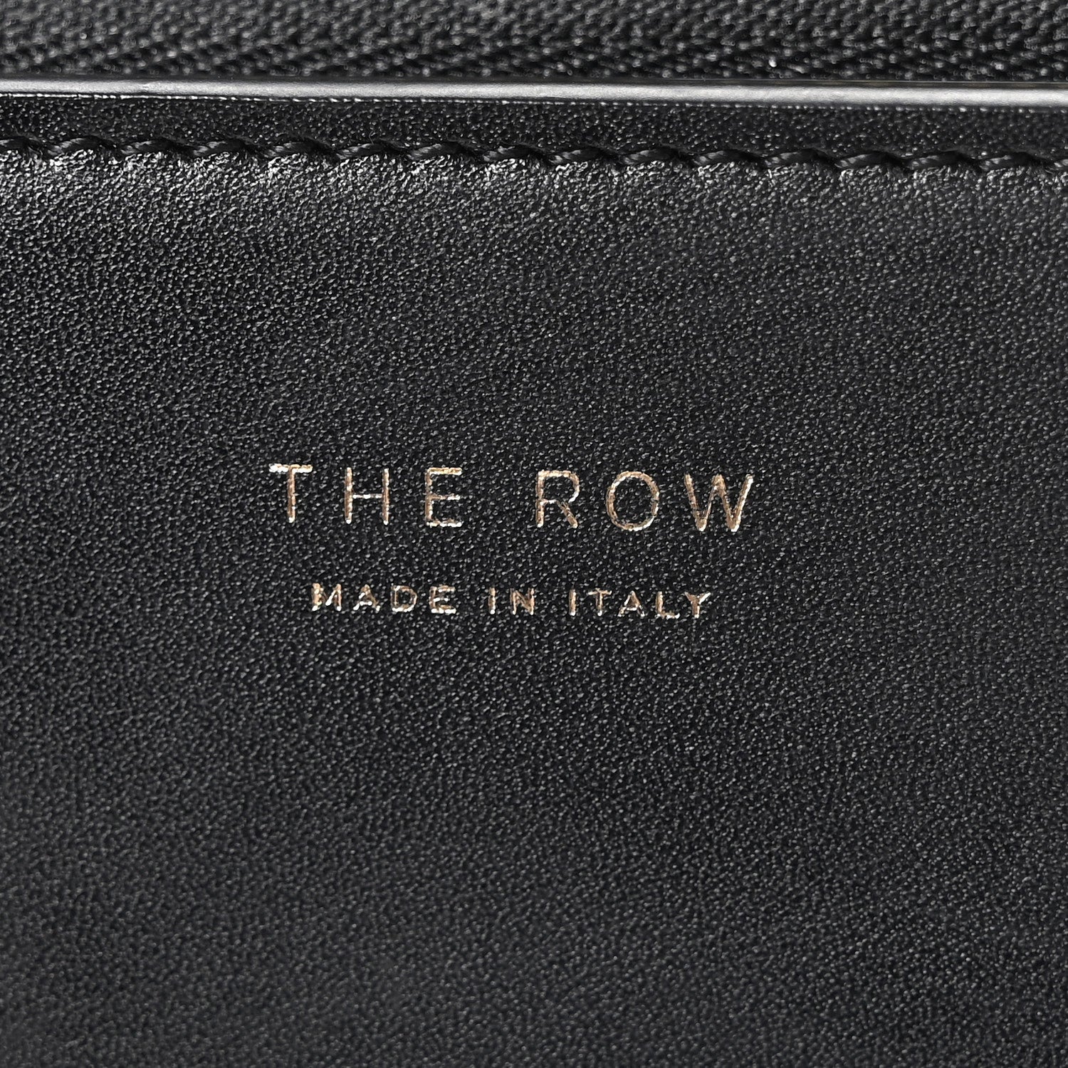 The Row Sleek Calfskin The Sofia 8.75 Top Handle Black 5 of 8