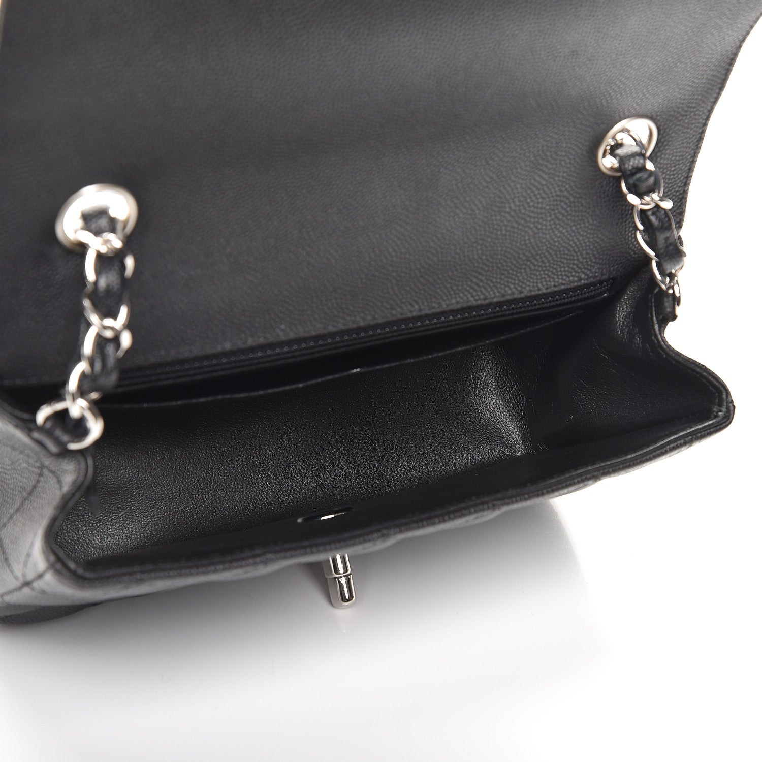 Chanel Caviar Quilted Mini Rectangular Flap Black 5 of 8