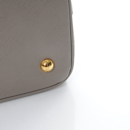 Prada Saffiano Lux Medium Tote Argilla 15 of 17