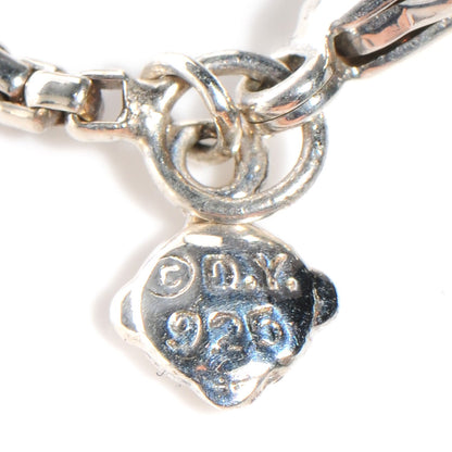 David Yurman Sterling Silver 14k Yellow Gold X Cross Necklace 4 of 5