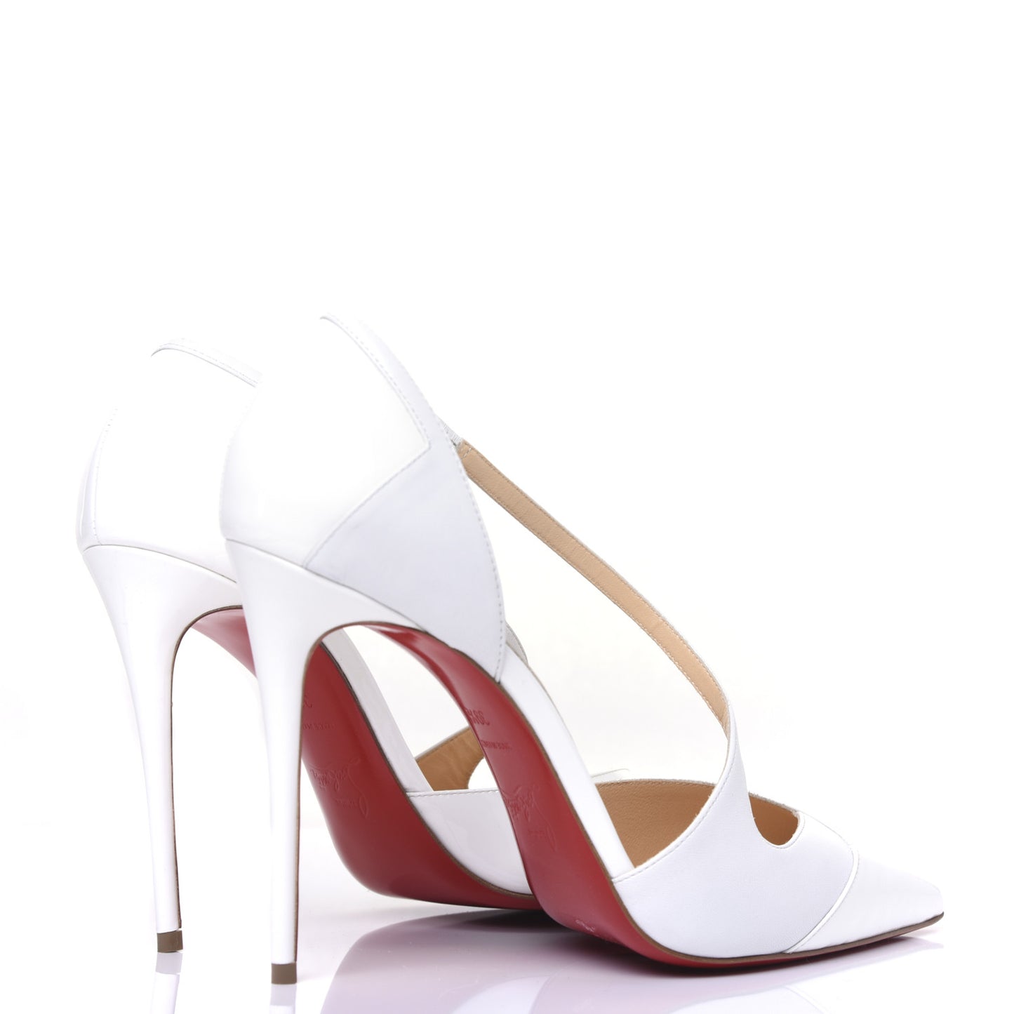 Nappa Patent Platinana 100 Pumps 39.5 White