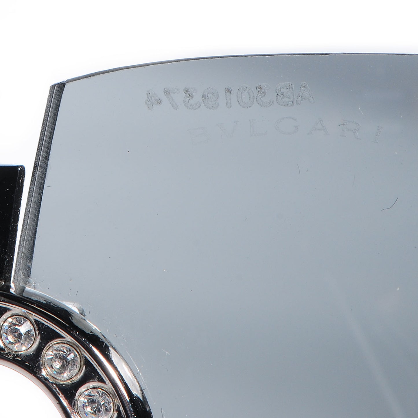 BVLGARI Crystal Flower Sunglasses 652-B Black