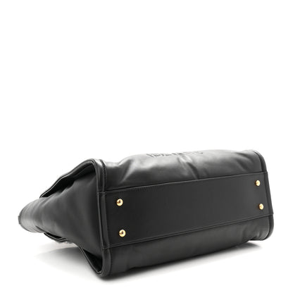 Chanel Calfskin Small Deauville Tote Black 5 of 12