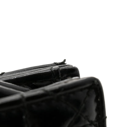 Christian Dior Patent Cannage Lady Dior Convertible Clutch Black 13 of 15