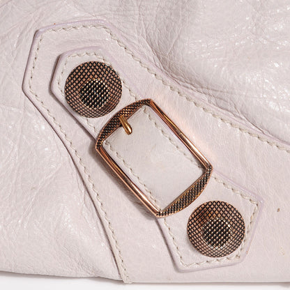 Balenciaga Agneau Giant 21 Rose Gold Hardware City Nacre 9 of 13
