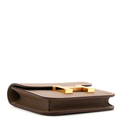 Hermes Epsom Constance Slim Wallet Etoupe 5 of 9