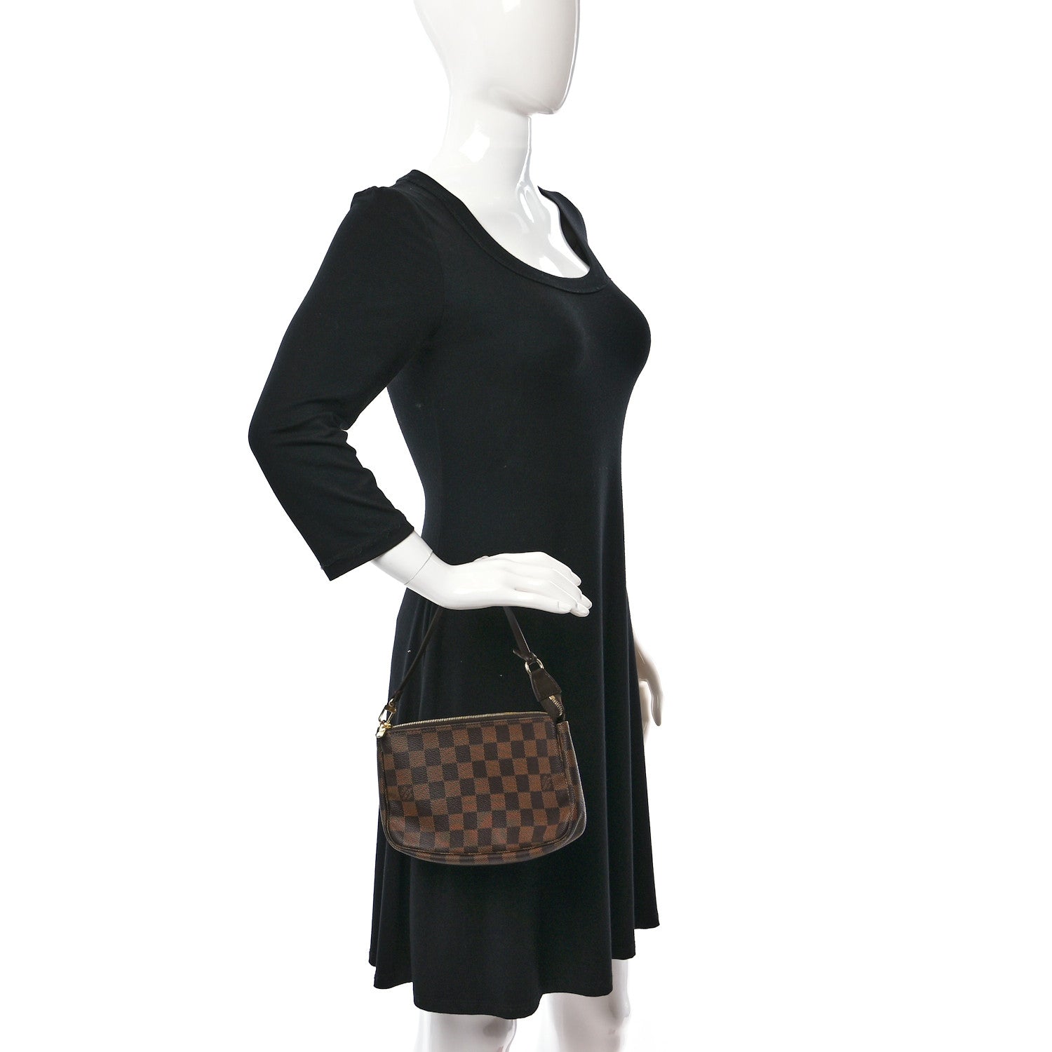 Louis Vuitton Damier Ebene Pochette Accessories 2 of 8