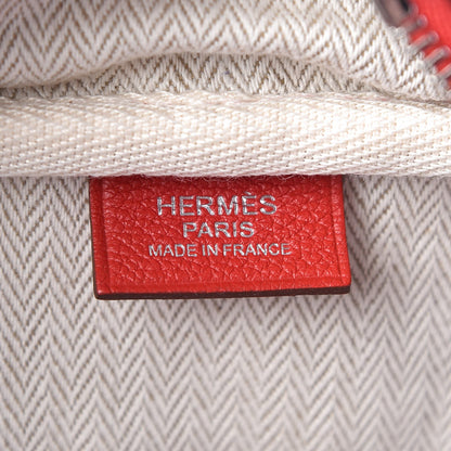 Hermes Taurillon Novillo Victoria II 35 Geranium 6 of 15