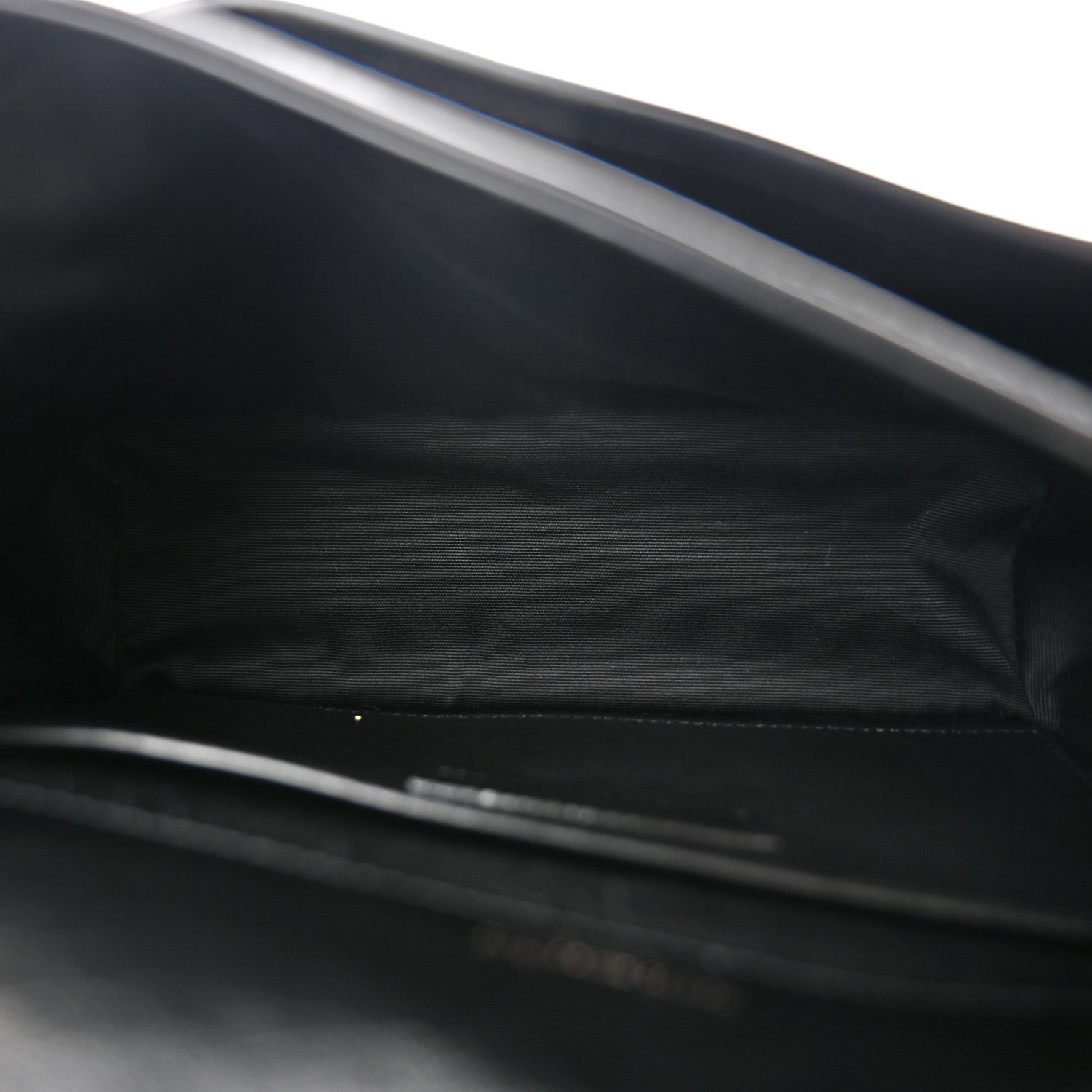 Saint Laurent Crinkled Calfskin Matelasse Monogram Baby Niki Chain Satchel Black 5 of 10