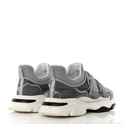Christian Dior Technical Fabric Nylon Camouflage Womens D-Wander Sneakers 41 Silver 4 of 8