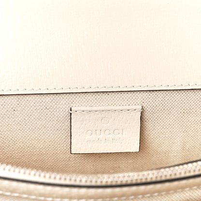 Gucci Textured Calfskin Crystal Small Dionysus Shoulder Bag Mystic White 6 of 12