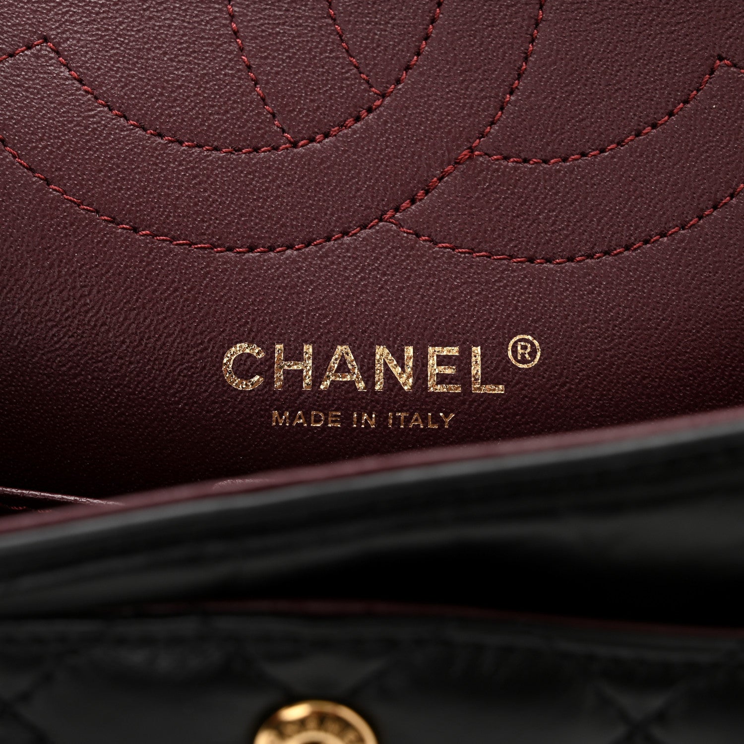 Chanel Aged Calfskin Quilted 2.55 Reissue 225 Flap Black 5 of 10