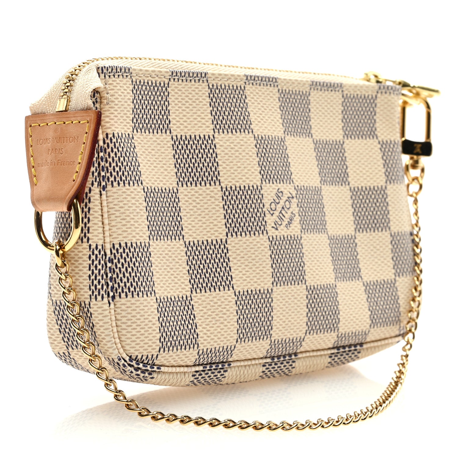 Louis Vuitton Damier Azur Mini Pochette Accessories 2 of 8