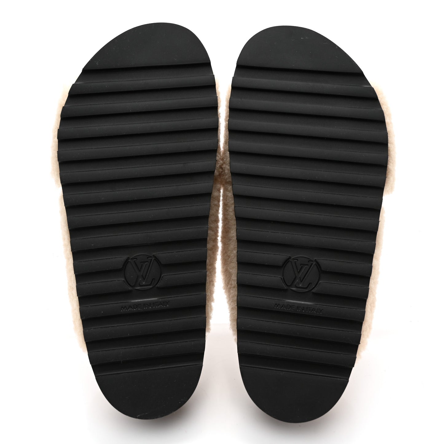 Shearling Paseo Flat Comfort Mule 36 Brown