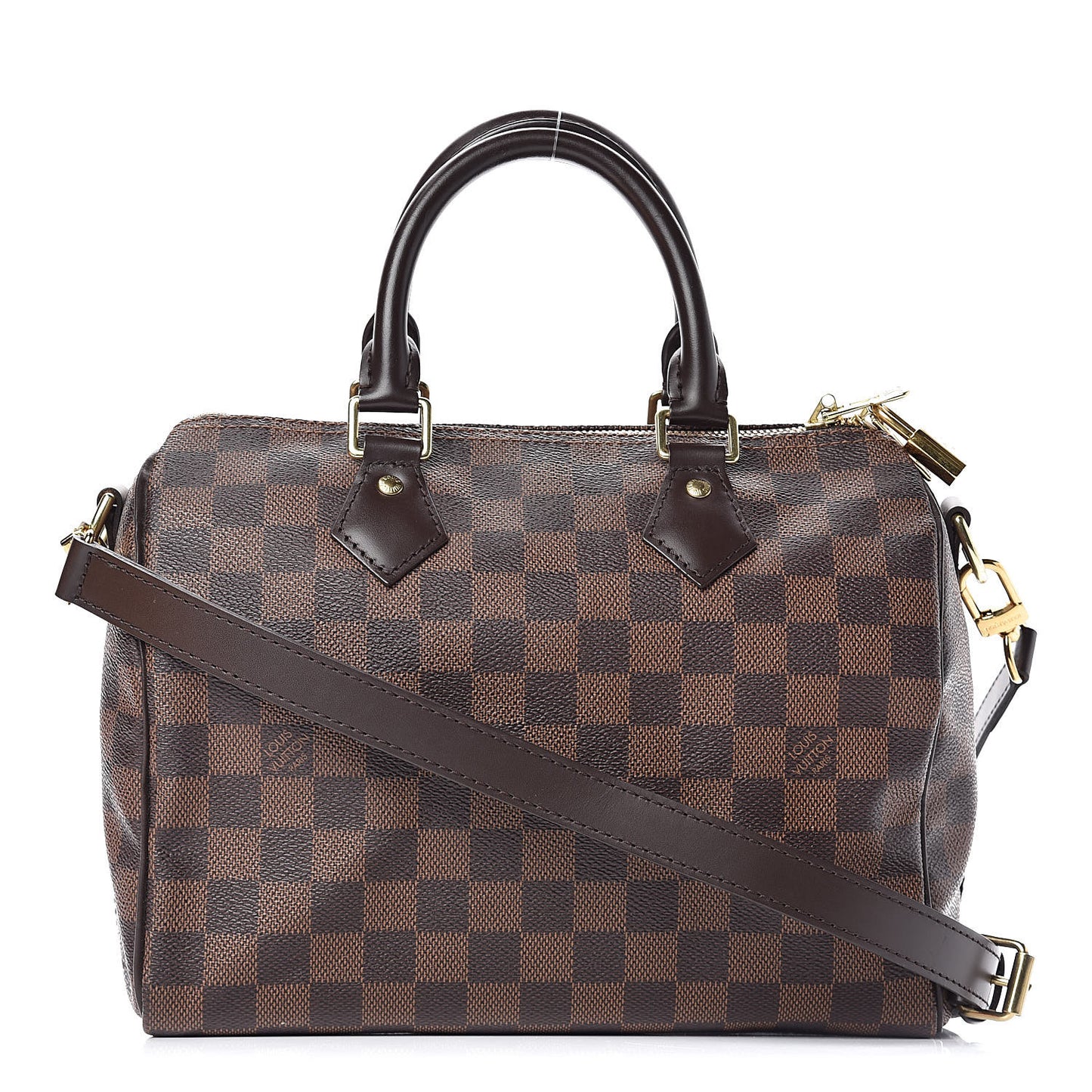 Damier Ebene Speedy Bandouliere 25