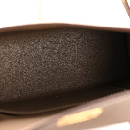 Hermes Epsom Mini Kelly Sellier 20 Etoupe 5 of 10