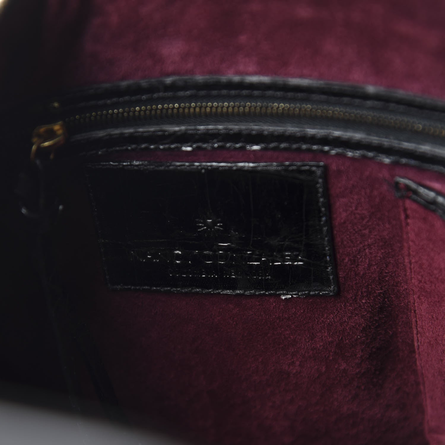 Nancy Gonzalez Crocodile Dome Satchel Black 9 of 13