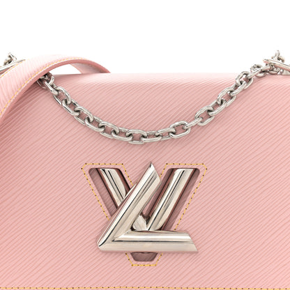 Louis Vuitton Epi Twist Shoulder Bag MM Rose Ballerine 9 of 15