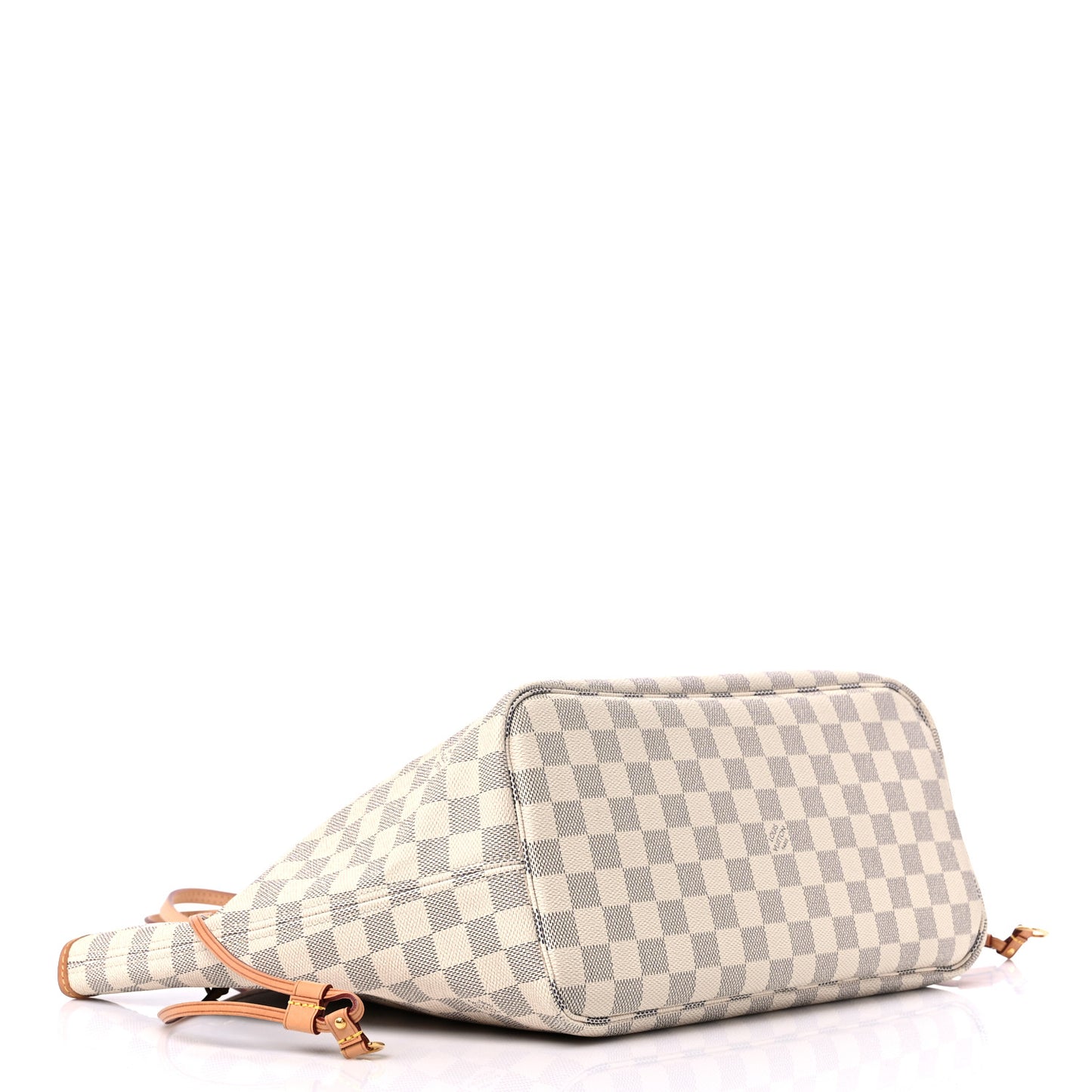 Damier Azur Neo Neverfull MM Rose Ballerine