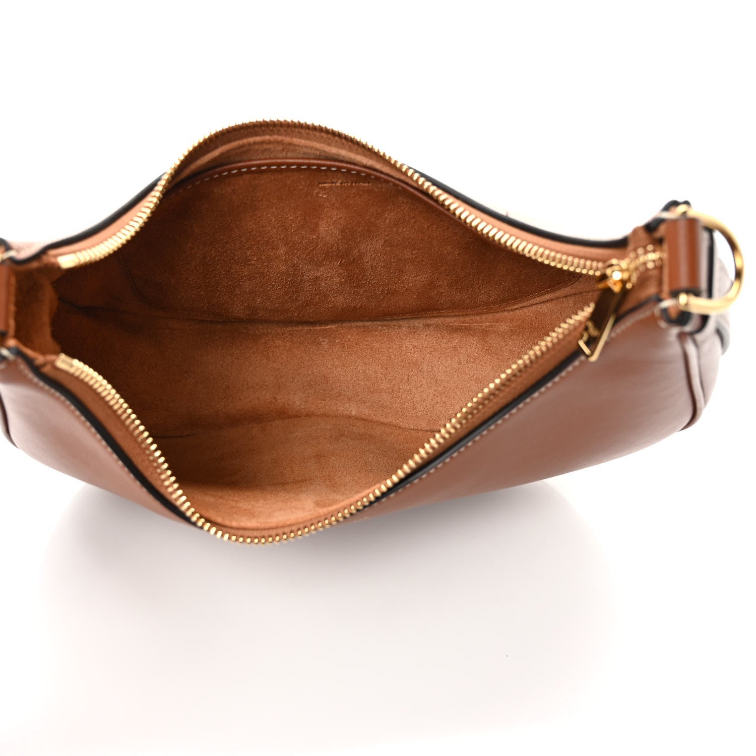 Celine Smooth Calfskin Medium Strap Ava Shoulder Bag Tan 5 of 10