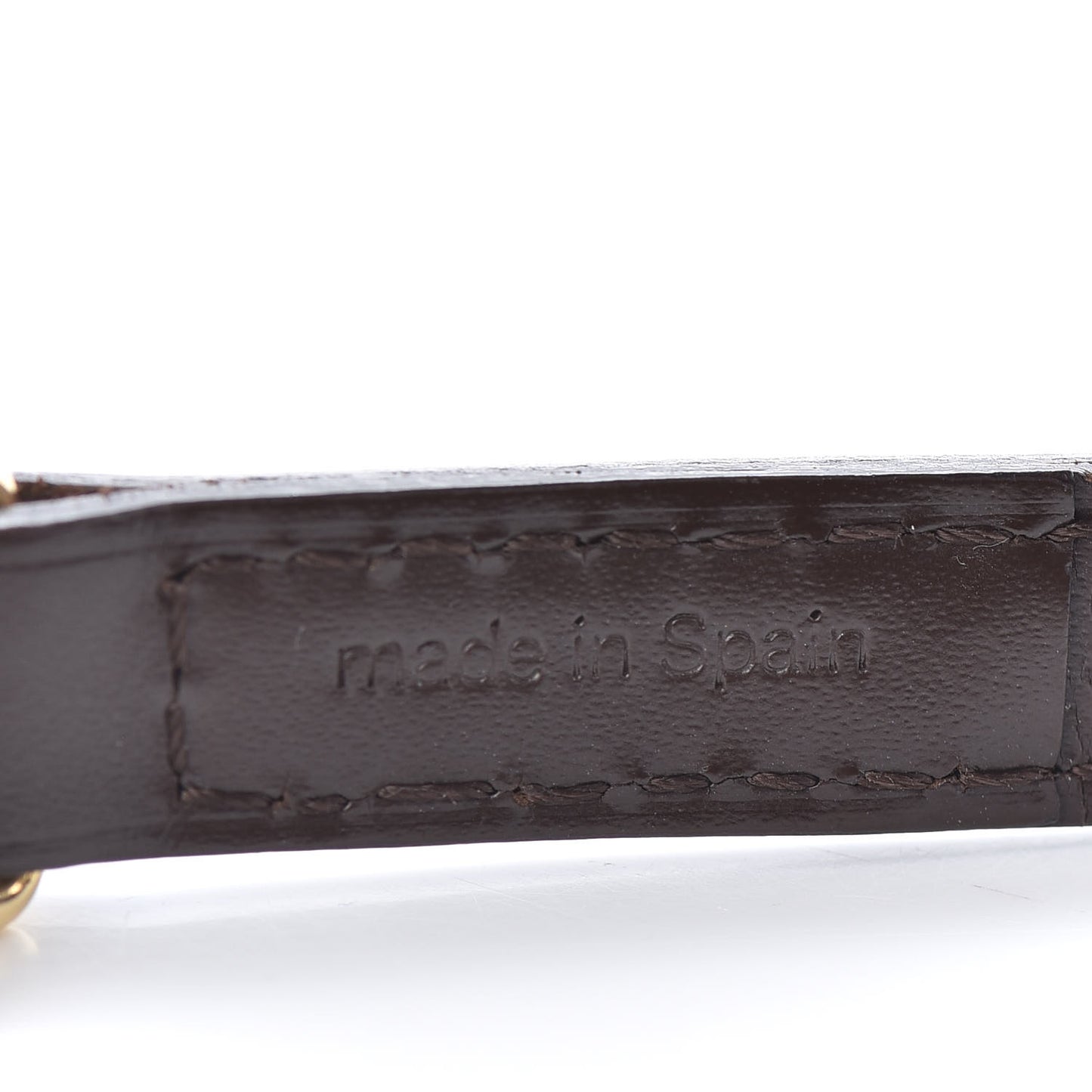 Calfskin 12mm Eva Shoulder Strap Brown