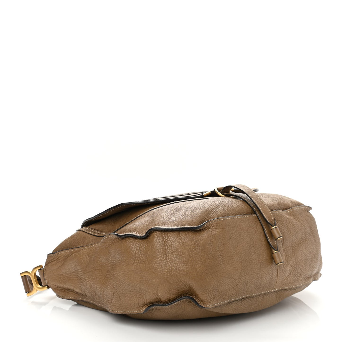 Calfskin Large Marcie Hobo Nut