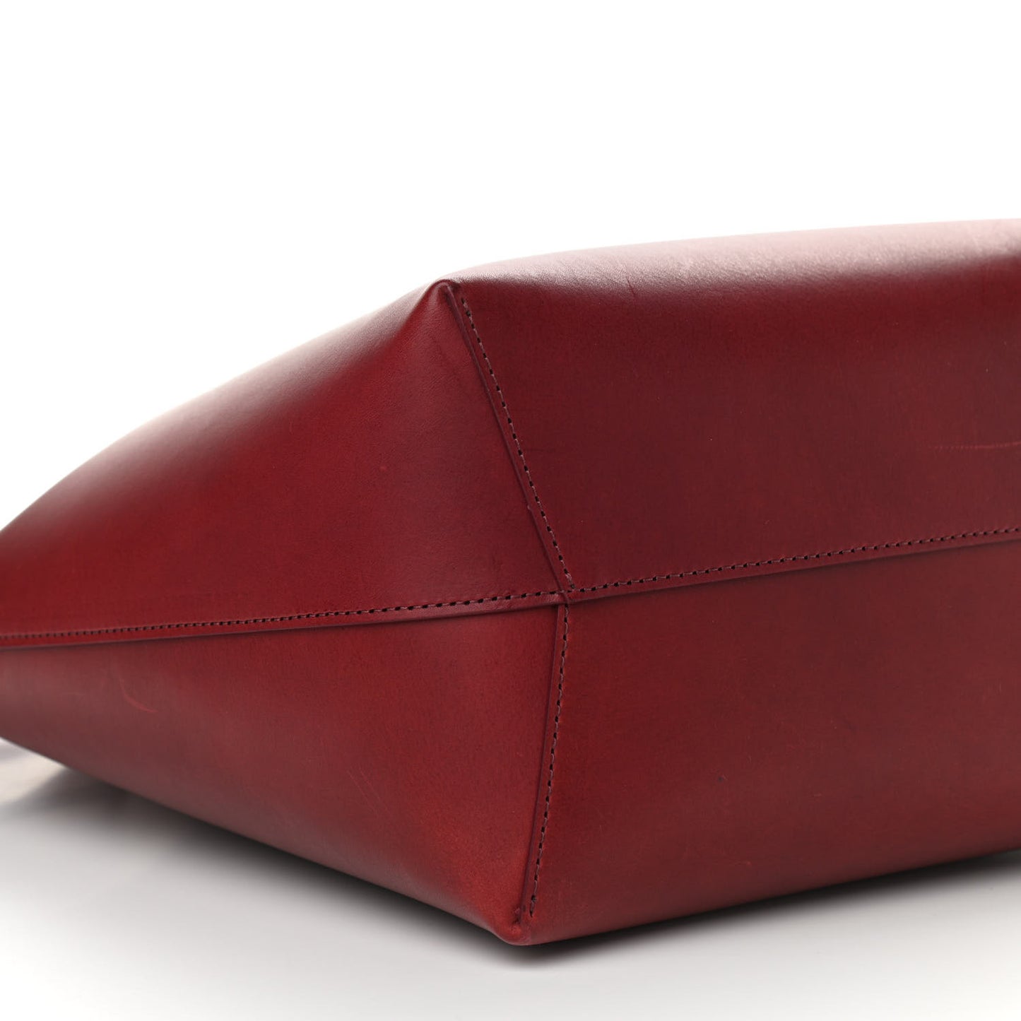 Calfskin Bucket Bag Bordeaux