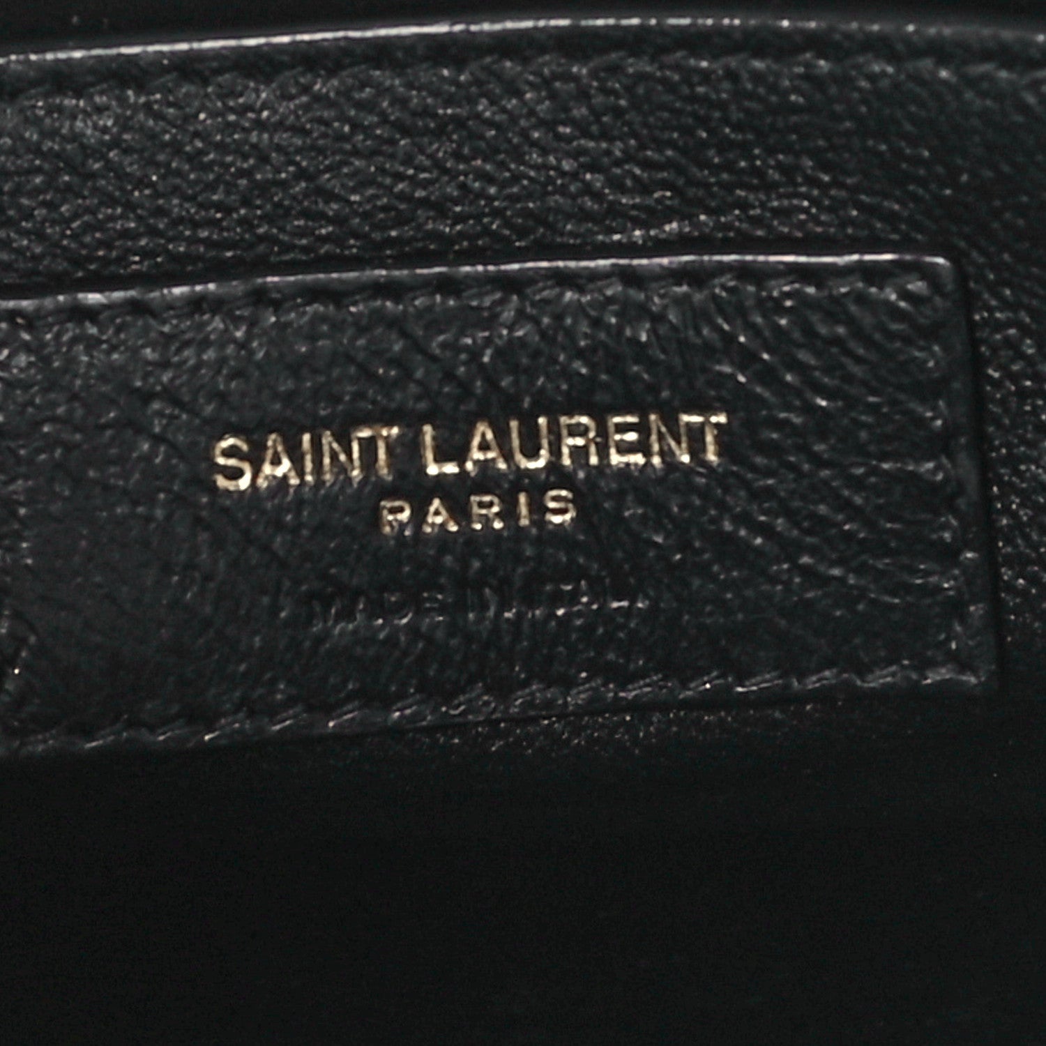 Saint Laurent Lambskin Quilted Monogram Baby Victoire Chain Clutch Blanc Vintage 5 of 11