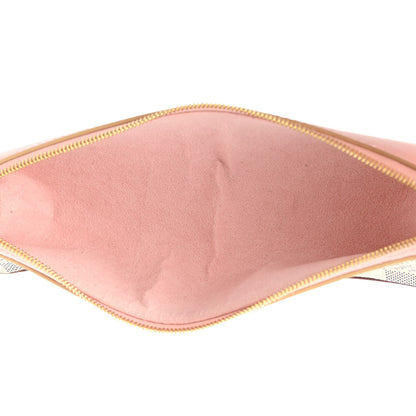 Louis Vuitton Damier Azur Elizabeth Pencil Pouch Rose Ballerine 5 of 9
